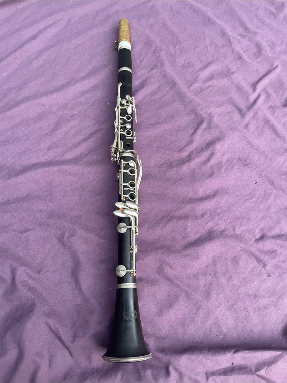 Hunter Black Clarinet with Silver Keys